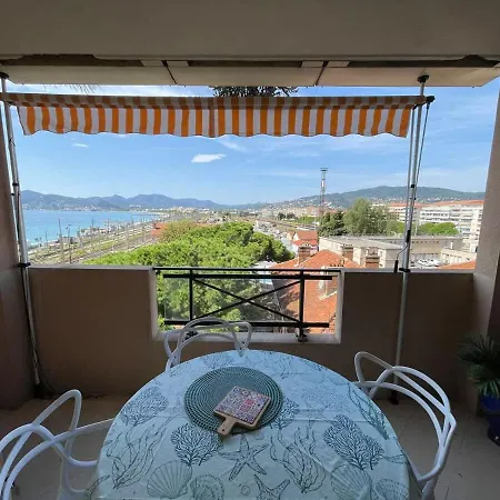 Lx118 T2 Terrasse - Vue Et Piscine A Apartmán Cannes
